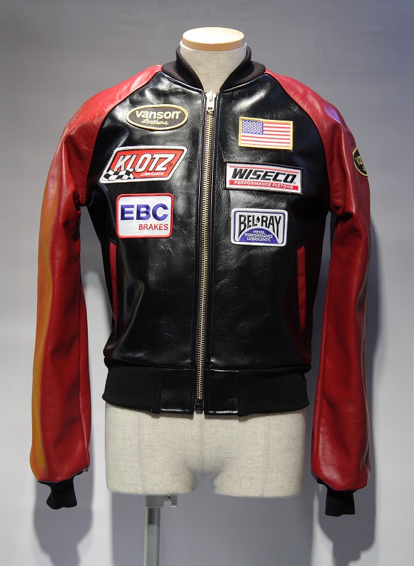 【超美品】VANSON BONEワシントンハウス別注モデルレザージャケット VANSON（バンソン）専門店：ワシントンハウス
